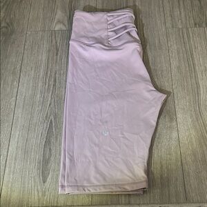 lululemon athletica Women's Light Purple Bike Shorts
